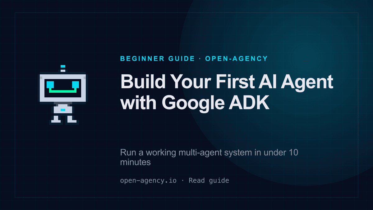 Getting Started with Google ADK: Build Your First AI Agent thumbnail